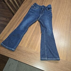 Like New, Size 5 Old NAVY Dark Blue FLARE JEANS!!!